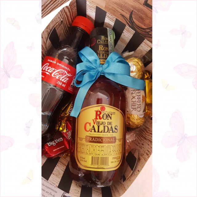 Caja Ron Viejo de Caldas